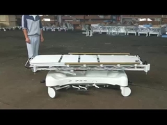 รถขนส่งผู้ป่วยแบบไฮดรอลิกรังสี รูปภาพร่างกายเต็มที่เข้ากันได้สําหรับ X-ray / CT / MRI