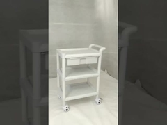 รถกระบะเก็บของแพทย์แบบโมดูเลอร์ 3 ชั้น พร้อมตู้ลากออก