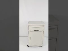 ตู้ข้างเตียง ABS พร้อมลิ้นชัก, ตู้และกระดานรับประทานอาหารแบบพับได้สำหรับโรงพยาบาล