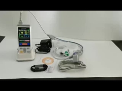 เครื่องตรวจจับ SpO2 & ETCO2 มือถือ เครื่องวัดอ๊อกซิเมตรการเต้นที่แม่นยํา ด้วยการถ่ายภาพ