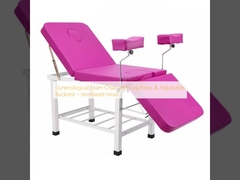 Gynecological Exam Chair with Leg Rests & Adjustable Backrest – Ventilated Head