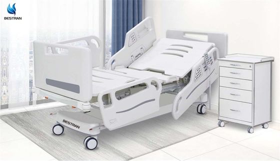 kaufen Seitliche Neigung Elektrische Intensivstation Krankenhausbett Intensivstation Betten Nach der Operation Erholung 7 Funktion online manufacture