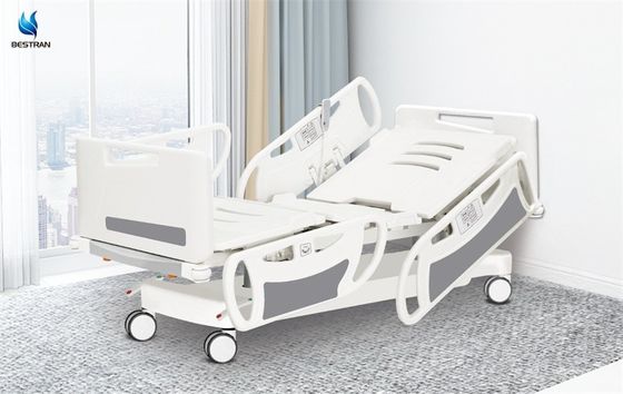 comprar Cama de hospital motorizada elétrica com sistema de controle centralizado e painéis de cama de plástico online manufacture