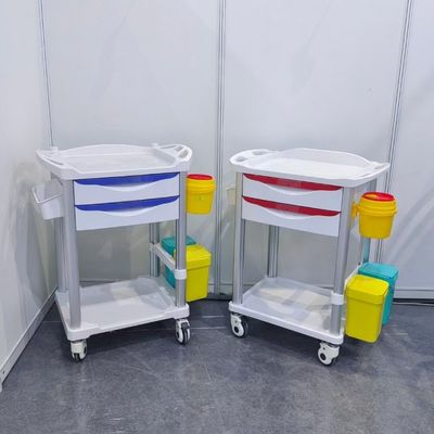 kopen Eenvoudig vervoer ziekenhuis medische trolley, verpleegkundige noodwagen voor medicijnen levering online manufacture