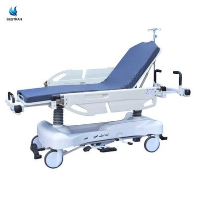 Buy Operating Room Transport Stretcher Hydraulic Height Adjustment Locking Wheels online manufacture
