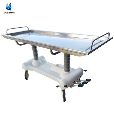 Beli Heavy Duty Hydraulic Mortuary Stretcher 500lb Kapasitas Ergonomic Lift Untuk Morgue / EMS online manufacture