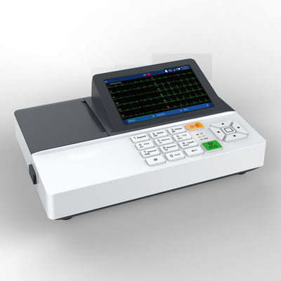 Buy Wireless PC Software 3-Channel ECG Machine With HD LED Display Smartphone Keyboard And WIFI Module online manufacture