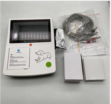 comprar Papel impreso de 80 mm Compatible con la máquina de ECG veterinaria de 3 canales con pantalla táctil de 7 