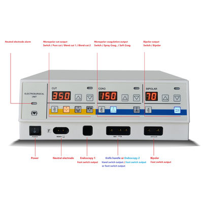Buy 400W High-Frequency Electrosurgical Unit Bipolar & Monopolar Surgical Generator online manufacture
