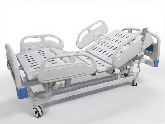 comprar Adjustable 5-Function Medical Bed Central Lock & 4-Split PP Guardrails online manufacture