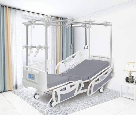 ซื้อ 5-Function Electric Orthopedic Bed With Weighing Scale,CPR,Integrated Controls & Water-Resistant Mattress online manufacture