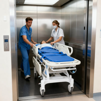 comprare Portafogli per il trasporto dei pazienti in ospedale economico con rotaie laterali pieghevoli online manufacture