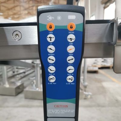 Elektrische Chirurgische Tabelle 350mm Längsbewegung für C-Arm und Röntgenstrahl 250KGS Belastung