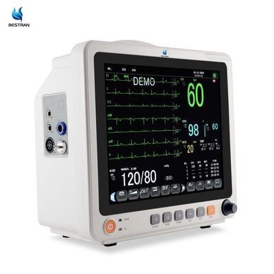 12" Touchscreen Patientenmonitor Überwachung Chirurgie Diagnosemodi 3 Stunden Backup Batterie