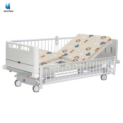 Remote Control Electric Pediatric Hospital Bed For Children Fall Prevention Side Rail