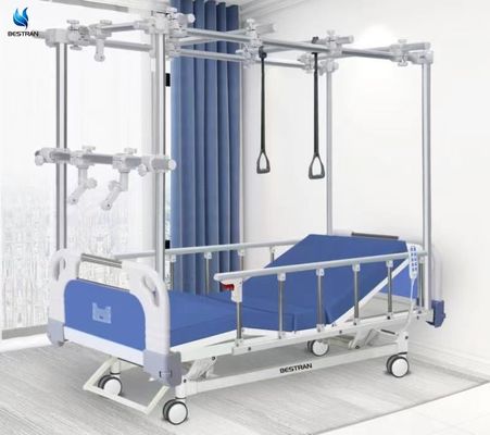Rehabilitationszentren Elektro-Krankenbett mit Orthopädischem Rahmen Überkopf Trapezbar