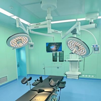 Shadowless LED Cold Light Surgical Operating Light Ceiling Mounted Long Lifespan