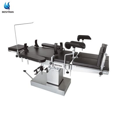Longitudinal Movement 300mm Operating Room Table Manual Hydraulic Radiolucency X Ray Compatible