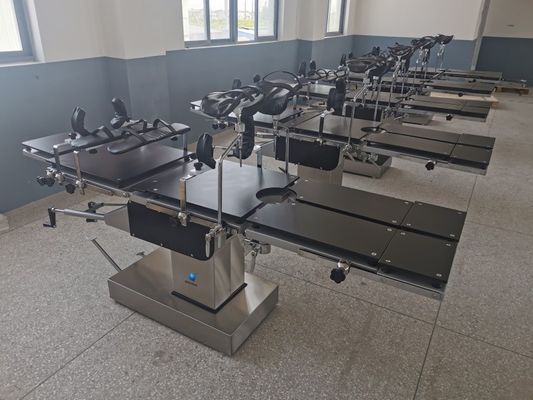 Manueller Hydraulischer Operationstisch Doppelschicht-Tischdeckel für Röntgenkassetten