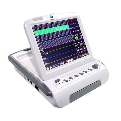 12'' CTG Maternal Fetal Monitor Perinatal Uterine Contraction Twin Monitoring FAS Labor Delivery