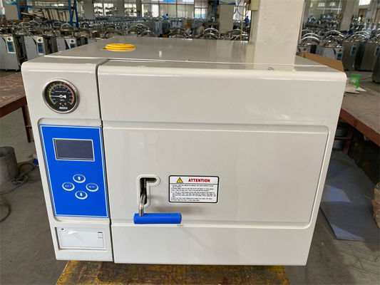 Pulse Vacuum System Surgical Autoclave Steam Sterilizer Table Type With Printer Class B