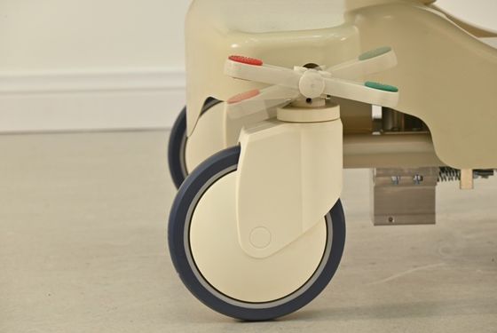 Full Body Radiolucent X Ray Transport Stretcher Hospital Hydraulic Patient Transfer Bed