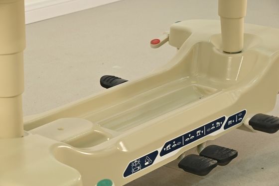 Full Body Radiolucent X Ray Transport Stretcher Hospital Hydraulic Patient Transfer Bed