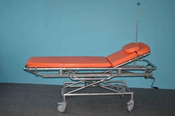 Aluminium legering MRI Patiënt rekken Niet-magnetisch Bed Transport Onderzoek In Het Ziekenhuis