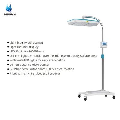 NICU LED-Fototherapie-Gerät Hochintensitäts-Fototherapie-Lampe Strahlende Bilirubin-Therapie-Einheit
