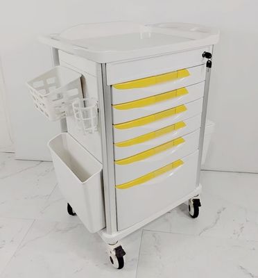 中央ロック付き 医療用トランク 掃除が簡単 6 ドラッグ 病院用薬トランク