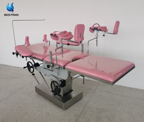 Manual Obstetric Examination Table For Gynecological Surgeries And Childbirth Support