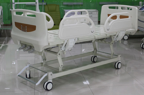 Three Function Manual Patient Bed Hospital For Palliative Care And Hospice Units