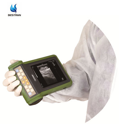 Portable Animal Veterinary Ultrasound Machine Full Digital B Mode For Cow Horse Donkey