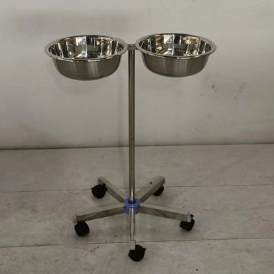 Edelstahl Mayo-Tisch Chirurgische Instrumente Tisch Höhenverstellbarer Halter Sterile Vorräte