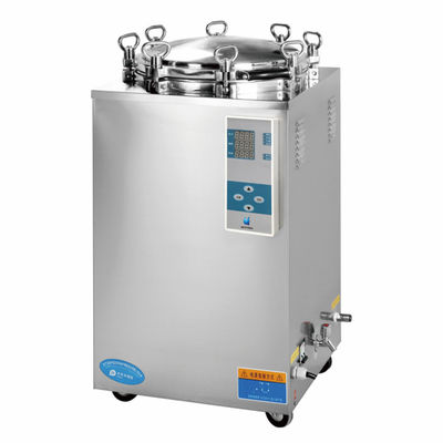 Digital Display Automation High Pressure Steam Sterilizer Laboratory 35L / 50L / 75L / 100L Capacity and Sterilization