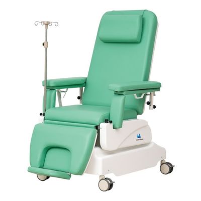Power Lift Recliner Electric Dialysis Chair For Phlebotomy IV Therapy And Wound Care