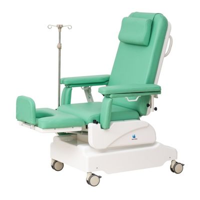 Power Lift Recliner Electric Dialysis Chair For Phlebotomy IV Therapy And Wound Care