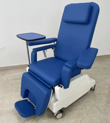 Power Lift Recliner Electric Dialysis Chair For Phlebotomy IV Therapy And Wound Care