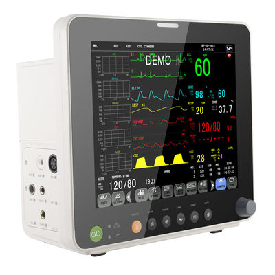 Vital Signs Monitor Ausrüstung für die Überwachung von Patienten für Krankenhäuser, Kliniken und Hausversorgung CE-zertifiziert