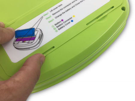 Portable AED Defibrillator Automatisierter Externer Defibrillator mit Sprach-RCP-Leitfaden für den öffentlichen und häuslichen Gebrauch