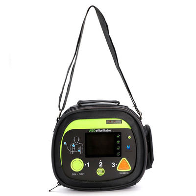 Portable AED Defibrillator Automatisierter Externer Defibrillator mit Sprach-RCP-Leitfaden für den öffentlichen und häuslichen Gebrauch