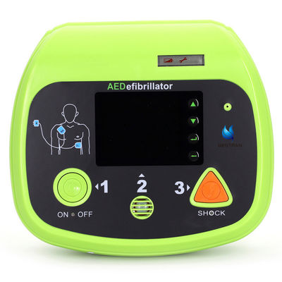 Portable AED Defibrillator Automatisierter Externer Defibrillator mit Sprach-RCP-Leitfaden für den öffentlichen und häuslichen Gebrauch