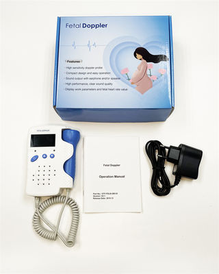 Handheld-Baby-Herzfrequenzmonitor für den Heimgebrauch mit HD-Lautsprecher und LCD-Bildschirm