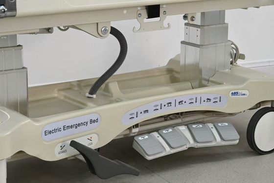 Smart Electric Patient Transfer Stretcher Trolley Auto réglage de la hauteur intégration EHR pour l'utilisation ICU / ER