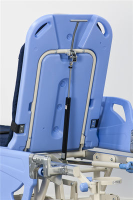 Système de levage manuel des rails pliables pour le transfert des brancards