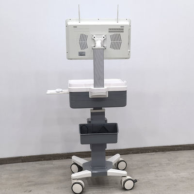 Station de travail pour ordinateur portable réglable en hauteur pour EMR