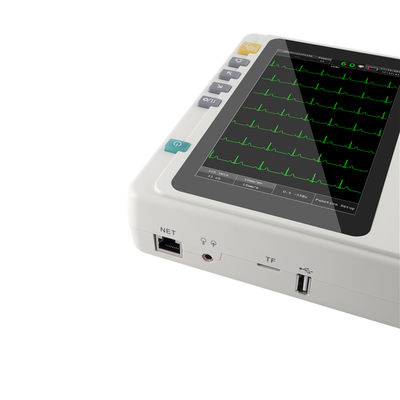 7-inch Touchscreen 3-Channel ECG Machine Color LCD Display