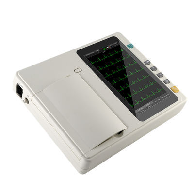 7-inch Touchscreen 3-Channel ECG Machine Color LCD Display