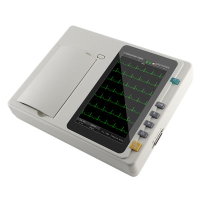 7-inch Touchscreen 3-Channel ECG Machine Color LCD Display