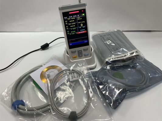 Handheld Vital Signs Monitor SpO2 NIBP TEMP PR Modes For Clinic Home Monitoring